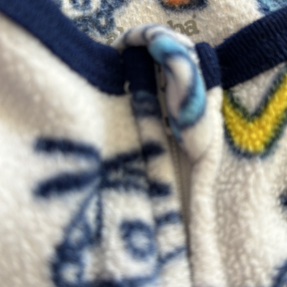 Absorba Toddler Construction Footie Pajamas - Picture 7 of 11